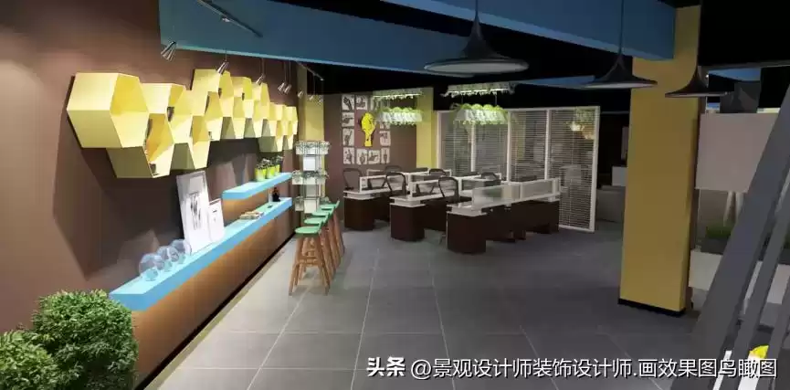 创意引爆点：广告公司办公室设计案例效果图全揭秘