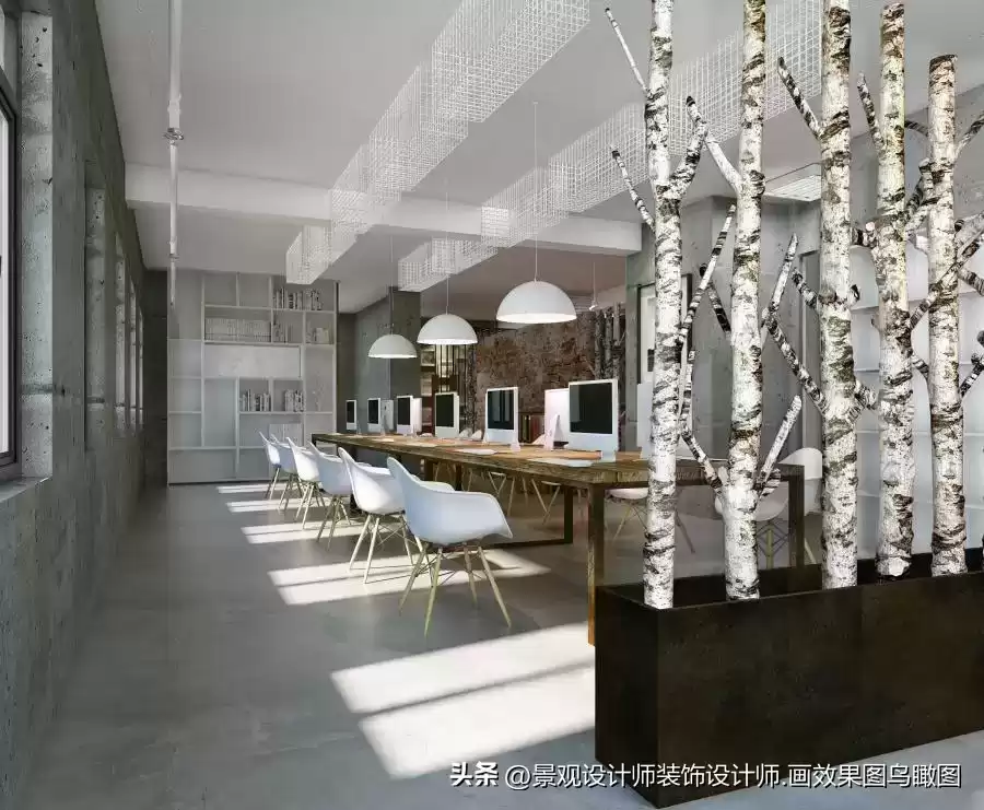 创意引爆点：广告公司办公室设计案例效果图全揭秘